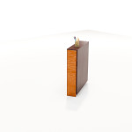 Une table d'étude pliable