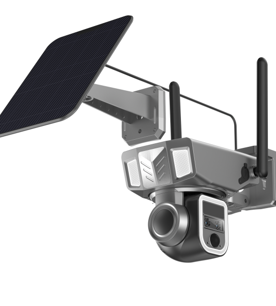 Y7B Solar Dual Lens Continuous Zoom Camera 20X